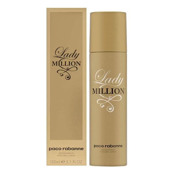 Deodorantti Lady Million Paco Rabanne (150 ml)