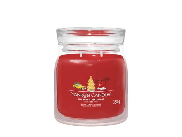 Yankee Candle Big Apple Christmas, Rund, Rød, 50 timer, 1 stykker