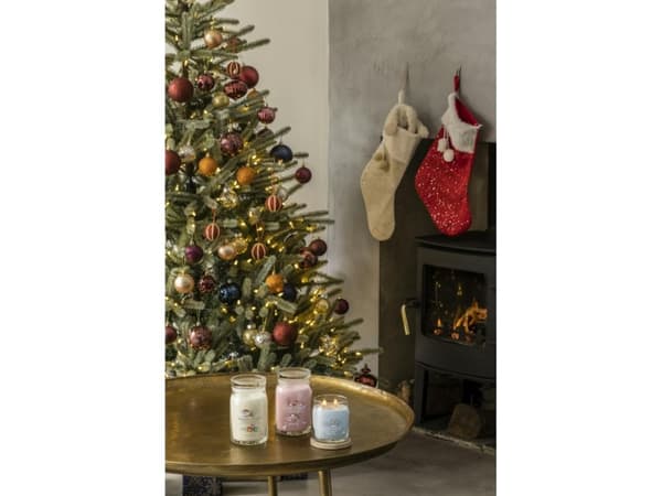 Yankee Candle Parisian Holiday Brunch, Cylinder, Rosa, Oransje, 90 timer, 1 stykker