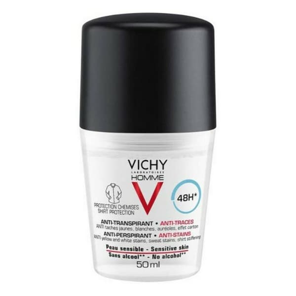 Roll-on-deodorantti Vichy Homme 48 h Antiperspirantti 50 ml