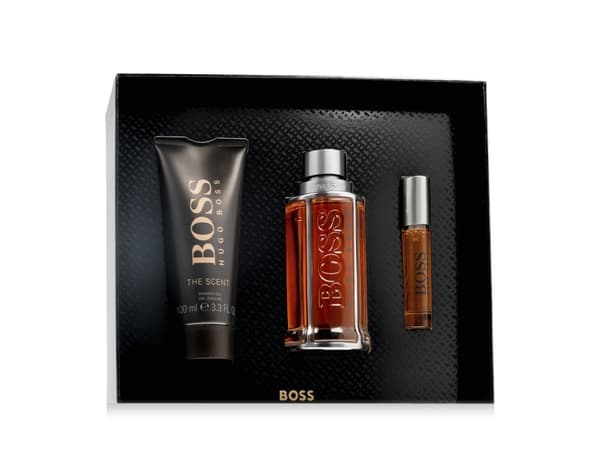 Boss The Scent For Him EDT 100 ml + EDT MINI 10 ml + SG 100 ml (man)