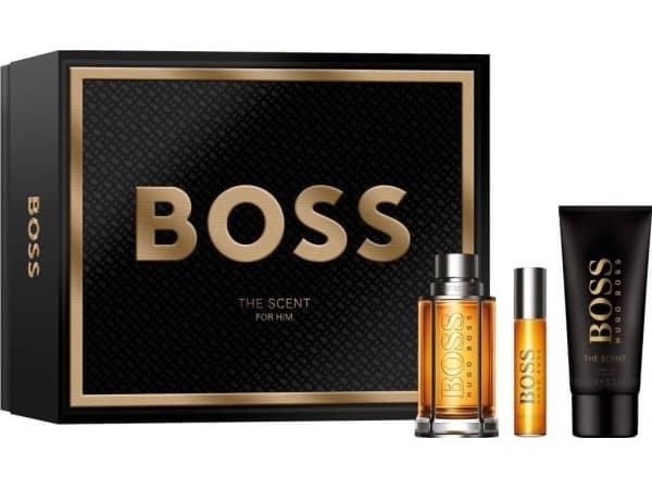 Boss The Scent For Him EDT 100 ml + EDT MINI 10 ml + SG 100 ml (man)