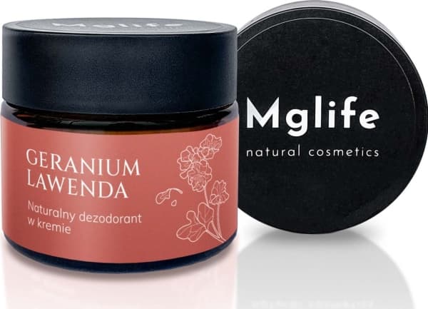 MGLIFE_natural Deodorantti w Cremeie Geranium Lawendassa 50ml