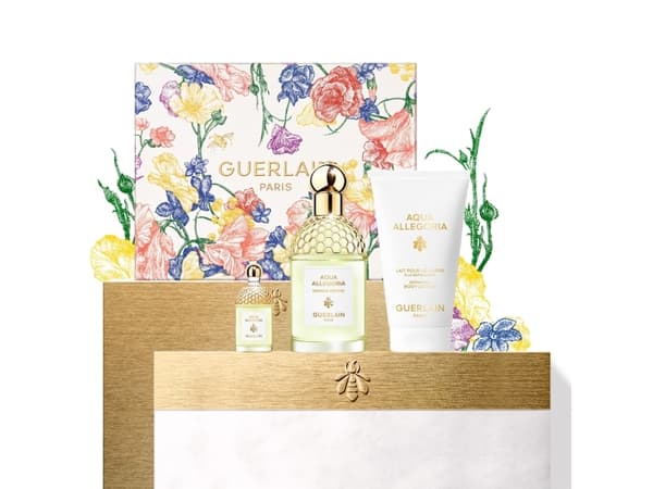 SET GUERLAIN Aqua Allegoria Nerolia Vetiver EDT spray 75ml + BODY LOTION 75ml + MINIATURA EDT 7,5ml