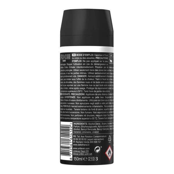 Deodorantspray Axe Black 150 ml