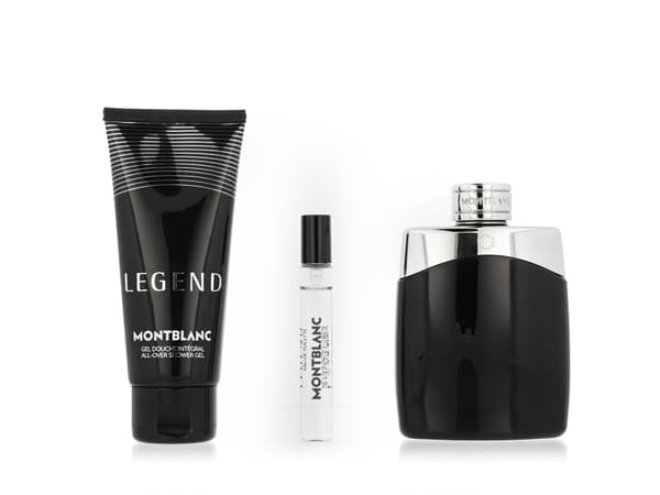 Montblanc Legend for Men EDT 100 ml + EDT MINI 7.5 ml + SG for Body & Hair 100 ml (man)