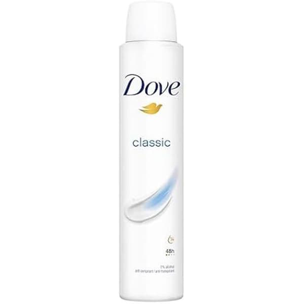 Deodorant - DOVE - ORIGINAL CLASSIC - 200 ml - Alkoholfri - Blandat