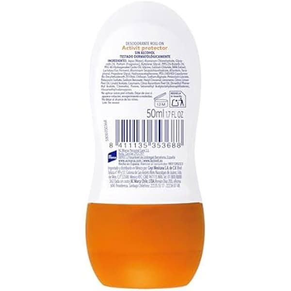 Deodorant - LACTOVIT - Activit Protector - Roll-On 50 ml - Blandat - Vuxen