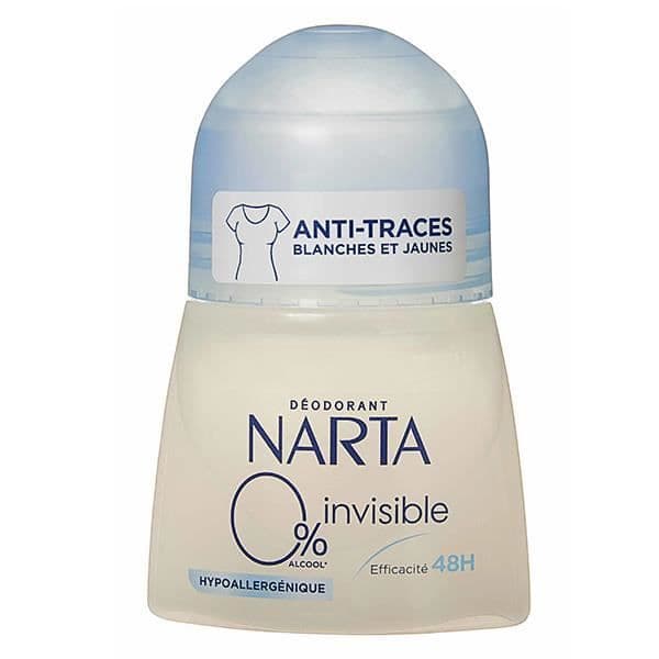 Deodorant - NARTA - Osynlig 0% - 48h - 50ml - Utan aluminiumsalter