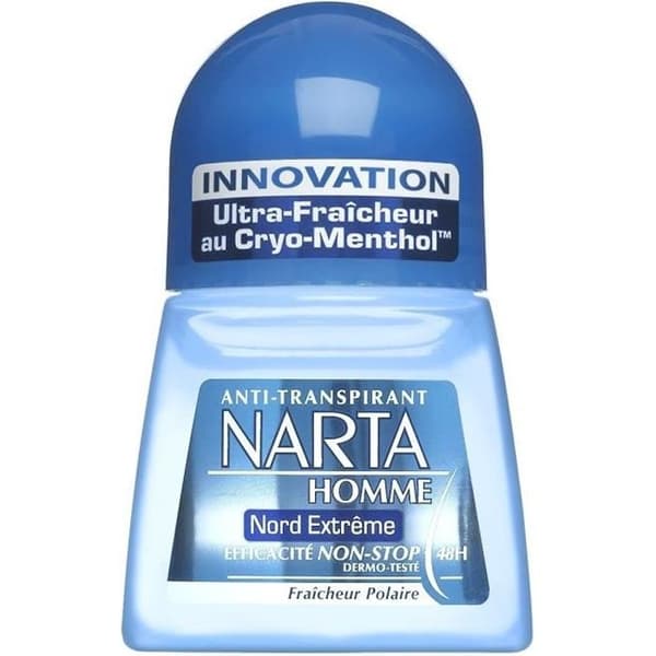 Narta Homme Nord-Extrême Ultra-Freshness Anti-Perspirant Roll-On Deodorant 48h 50ml