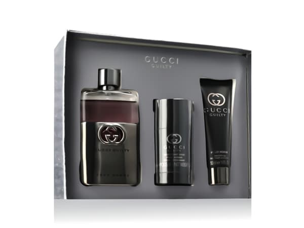 SET GUCCI Guilty Pour Homme EDT spray 90ml + ASB 75ml + SHOWER GEL 50ml