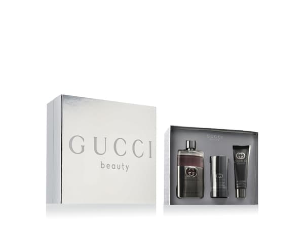 SET GUCCI Guilty Pour Homme EDT spray 90ml + ASB 75ml + SHOWER GEL 50ml