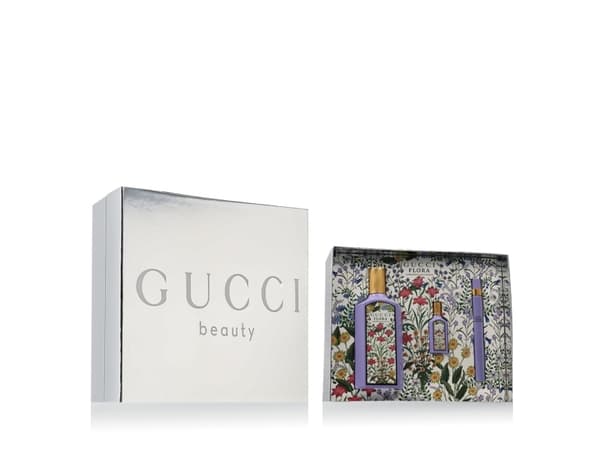 Gucci Flora Gorgeous Magnolia EDP 100 ml + EDP MINI 10 ml + EDP MINI 5 ml (woman)