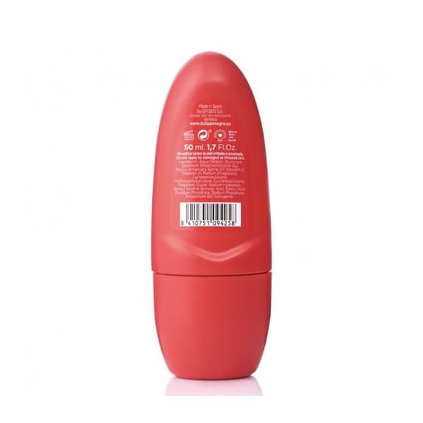 Tulipan Negro - Strawberry Cherry Roll On Deodorant - 50 ml