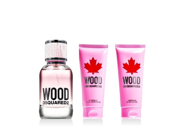 Dsquared2 Wood for Her EDT 50 ml + SG 100 ml + BL 100 ml (woman)