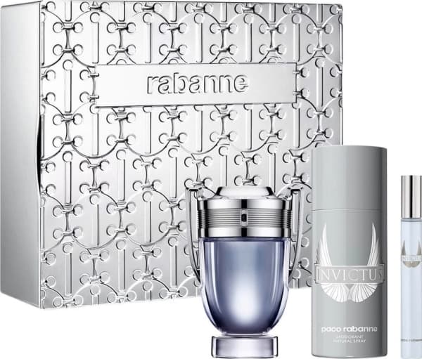 Paco Rabanne Invictus EDT 100ml + EDT 10ml + DSP 150ml