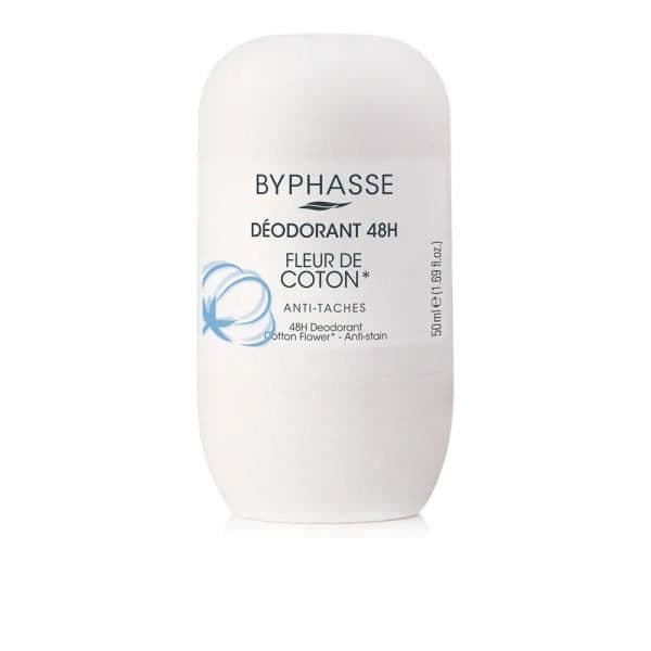 Byphasse Desodorante 24h Flor De Algodón (roll-on) 50 Ml Unisex
