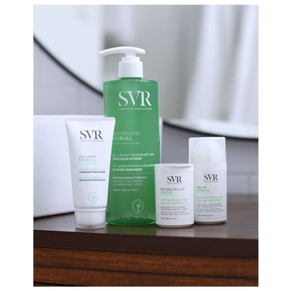 Spray antiperspirant - SVR - Spirial - 75ml - Effektivitet 48h - Hög tolerans - Torr finish