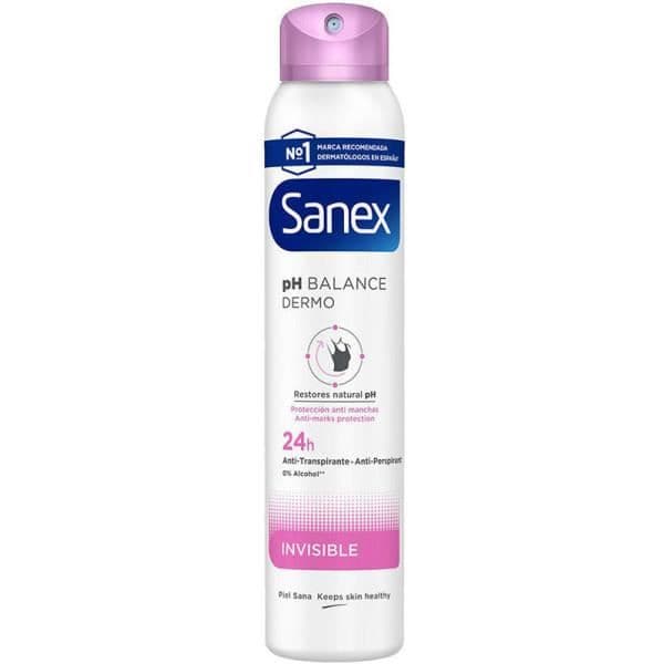 Deodorant - SANEX - Dermo Invisible - Alkoholfri - 200 ml