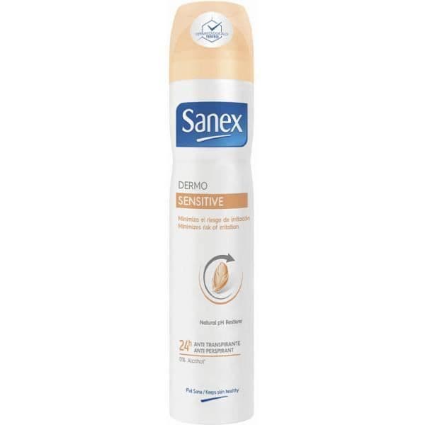 Sanex Dermo Sensitive Deodorant Spray 200 ml - Alkoholfri - Blandad
