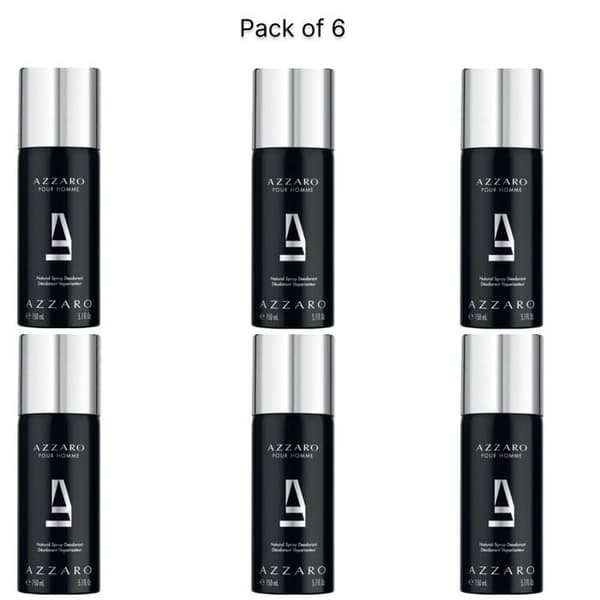 Azzar o för män Deodorant Spray för män 6*150ml