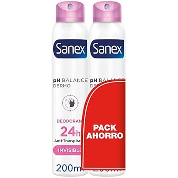 Deodorant - SANEX - Dermo Invisible - Spray - Box - Alla hudtyper