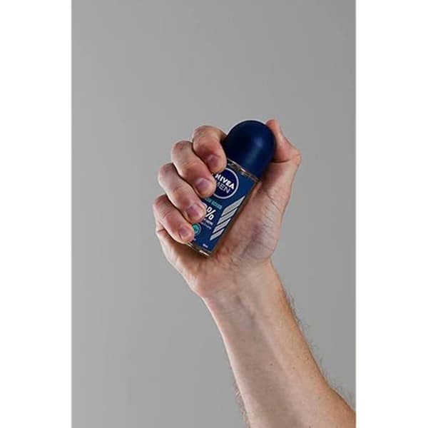 Deodorant - NIVEA MEN - Roll On Alu Free Fresh Ocean - Aluminiumfri - För vuxna - Blandat