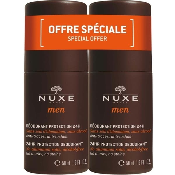 Nuxe Men Deodorant Protection 24H Set 2x50ml