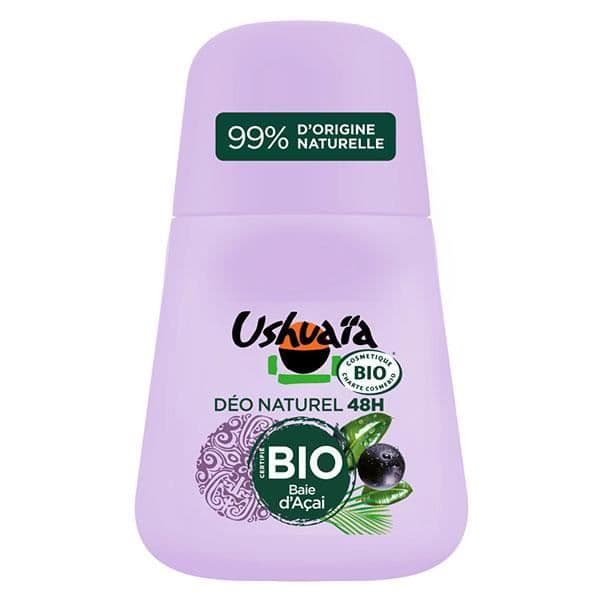 Ushuaïa Organic Roll-on Deodorant 48h Acai 50ml