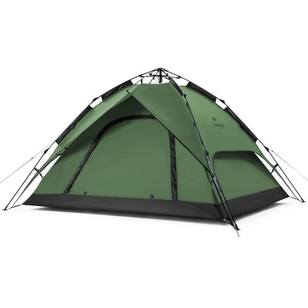Naturehike snabbuppsatt automatisk tält 3600g grön - 3 personer