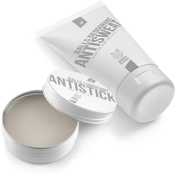 ANGRY BEARDS Set med bollar med väska 150 ml