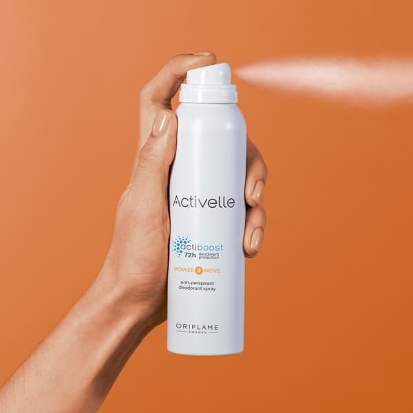Oriflame Activelle Power Move Antiperspirant Deodorant Spray 150 ml
