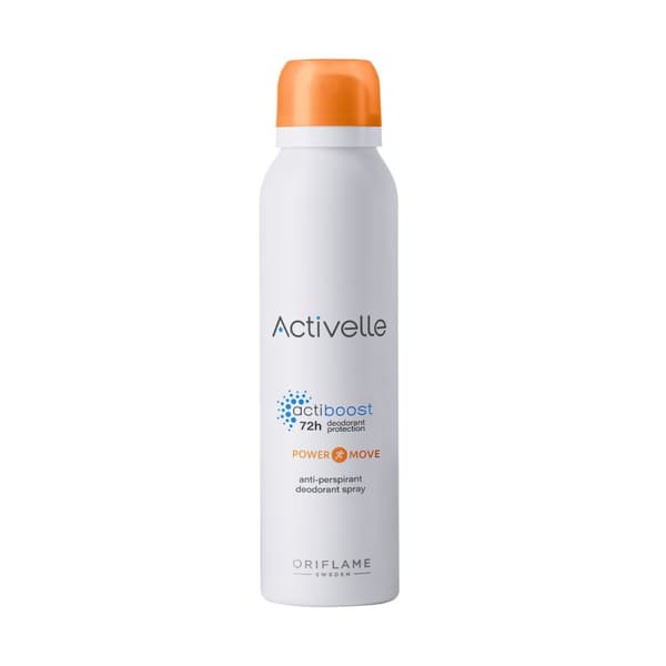 Oriflame Activelle Power Move Antiperspirant Deodorant Spray 150 ml