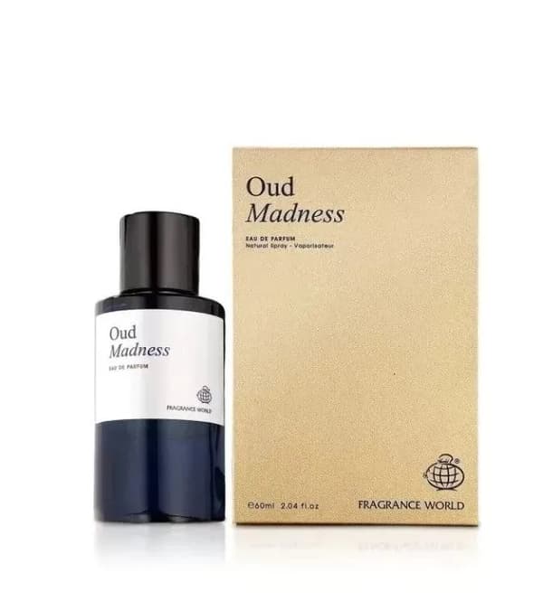 Fragrance World Oud Madness Eau De Parfum 60ml