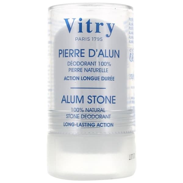 Deodorant - Vitry - Alunsten - 120g - 100% naturlig - Lugnande för känslig hud