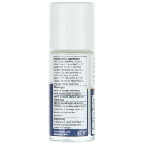 Purax 11900 - DEODORANT - Extra Stark roll-on antiperspirant deodorant 50 ml