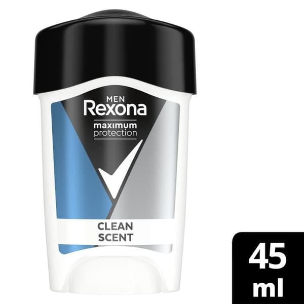 Skydd Clean Scent Stick - REXONA - Men Maximum - 3x effektivare - Hypoallergen - 45 ml