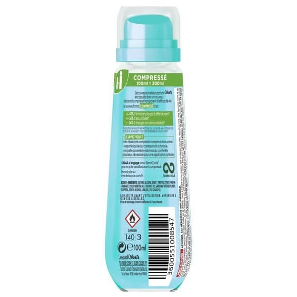 USHUAIA Compressed Deodorant 48h Monoi från Polynesien - 100 ml
