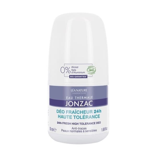 Deodorant - Jonzac - Hypoallergen fräsch - Roll-On - 50ml - Ekologisk