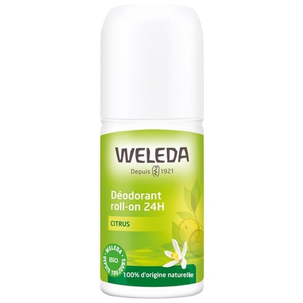 Deodorant - Weleda - Citrus - 24h - Roll-On 50ml - Utan alkohol