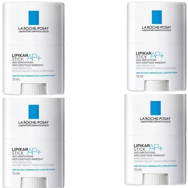 La Roche-Posay Lipikar Stick AP+ Anti-Irriterande Balsam 4 x 15ml
