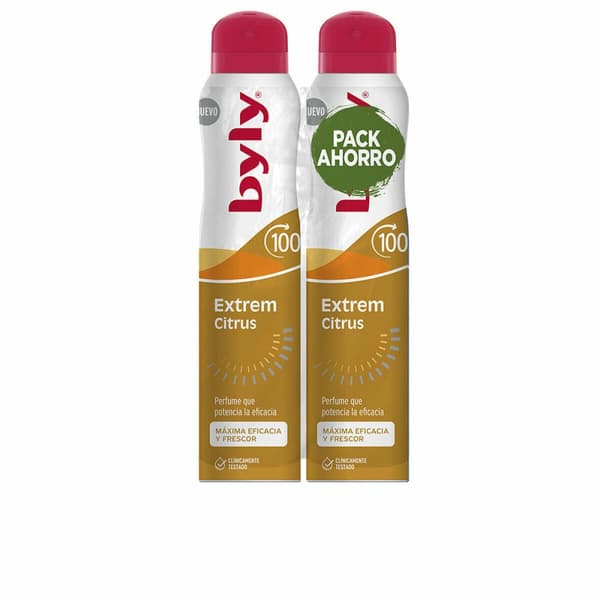 Deodorantspray Byly BYLY EXTREM CITRUS 2 Delar