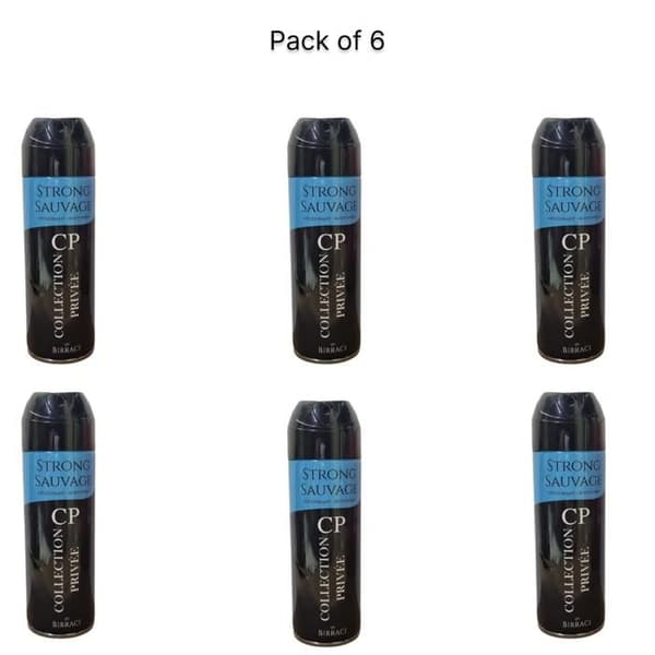 Collection Privée Sauvage Deodorant för män 6*200ml
