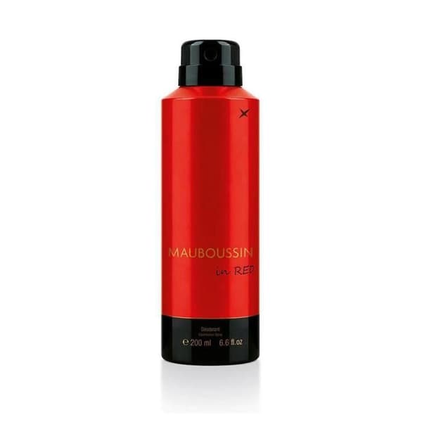 Mauboussin I Röd Deodorant för kvinnor 200ml * 6