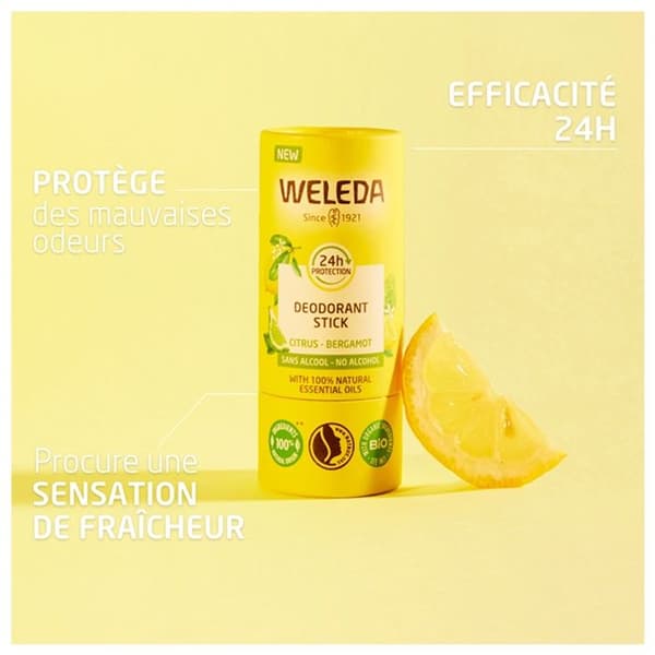 Weleda Citrus Bergamot Stick Deodorant 50g