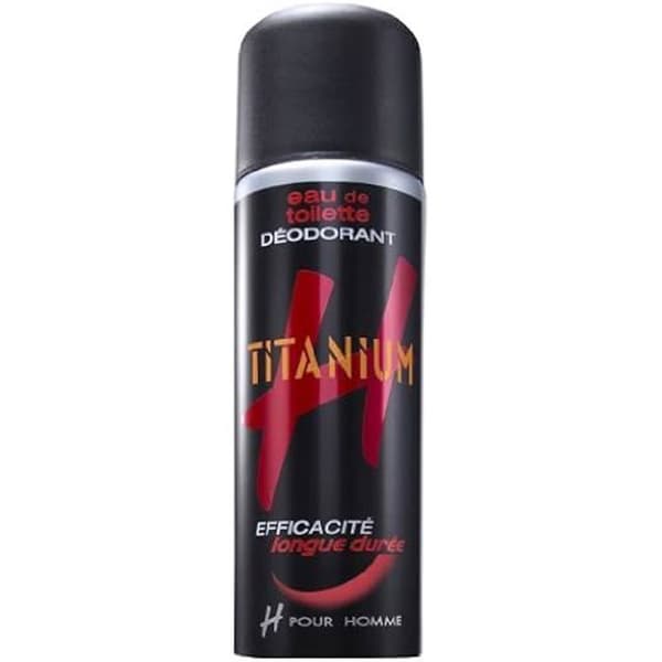 Deodorant - H FÖR HÄM - Titanium - 200 ml - Fräsch doft - Orientalisk träackord