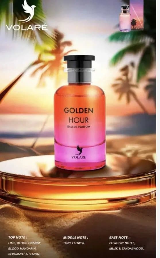 Volare - Golden Hour Volare Eau De Parfum for Men 100ml