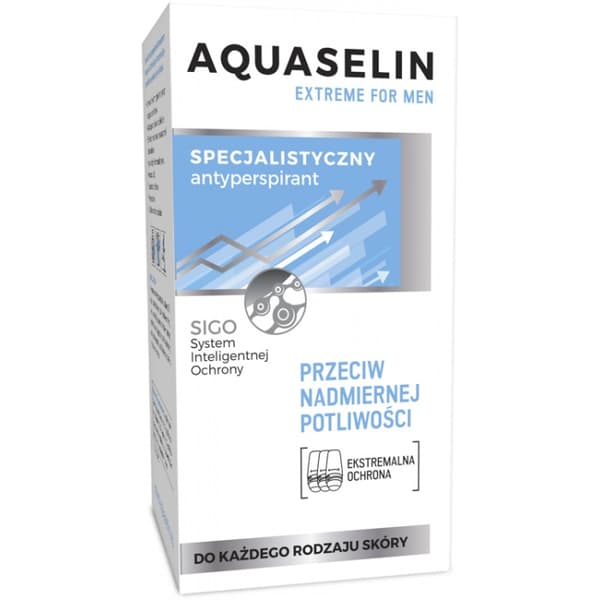 AQUASELIN EXTREME antiperspirantti roll-on miehille 50