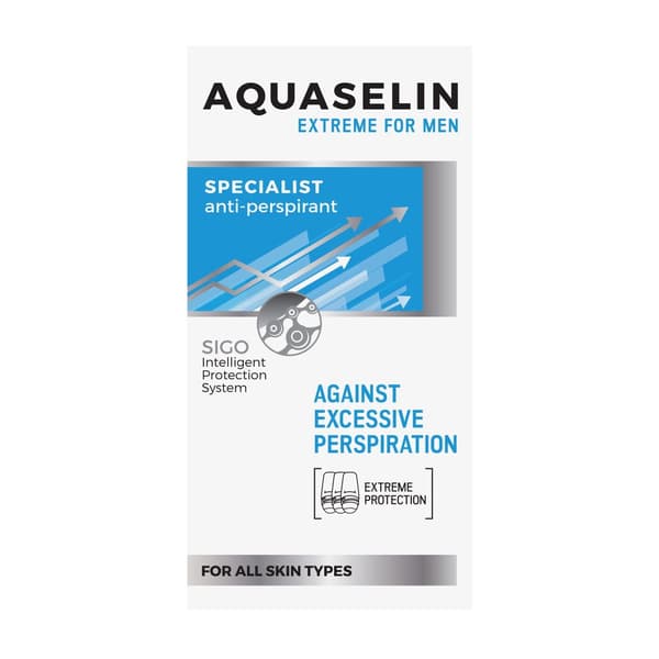AQUASELIN EXTREME antiperspirantti roll-on miehille 50