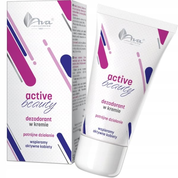 AVA ACTIVE BEAUTY -voidedeodorantti TRIPLE VAIKUTTEINEN 50 ml